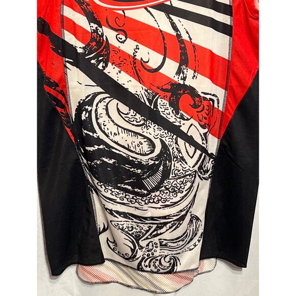 AXO Sport Mens Sleeveless Graphic Jersey XXL Red/Black/White - Picture 5 of 7